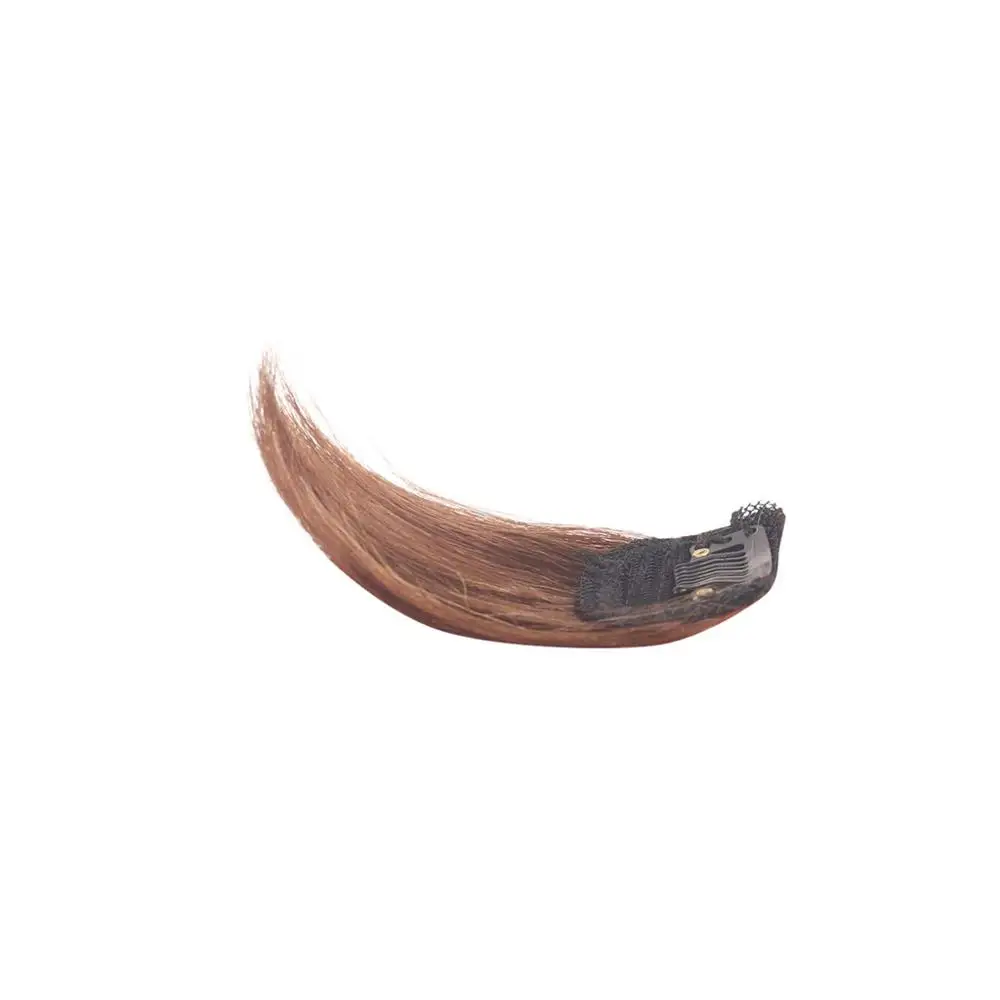 Xmas Head clip 5 × 10 см женские сексуальные накладки для волос, накладки для волос, покрытие для челки, термостойкие настоящие волосы, невидимая Подушечка для увеличения объема волос 30N21 - Цвет: Xmas Head clip