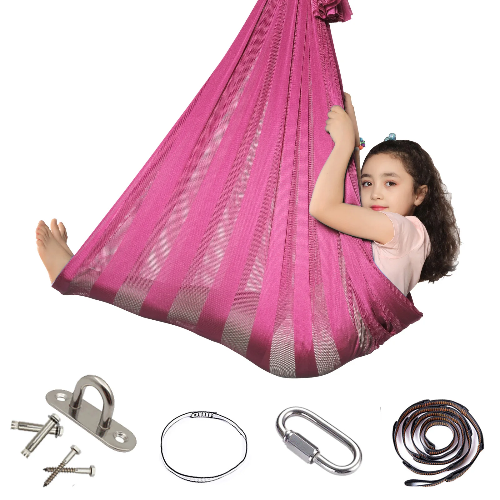 Therapy Swing for Kids Indoor Sensory Swing Hammock for Children  Hanging Cuddle Hammock for Autism ADHD Asperger's Syndrome SPD