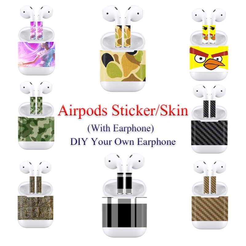 

New Printing Sticker for Apple Airpods Cover Case for Airpods High Quality Decals