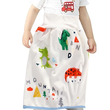 

For Baby Anti Leakage Cotton Blend Travel Bedroom Breathable Diaper Skirt Home High Waist Waterproof Absorbent Shorts Reusable