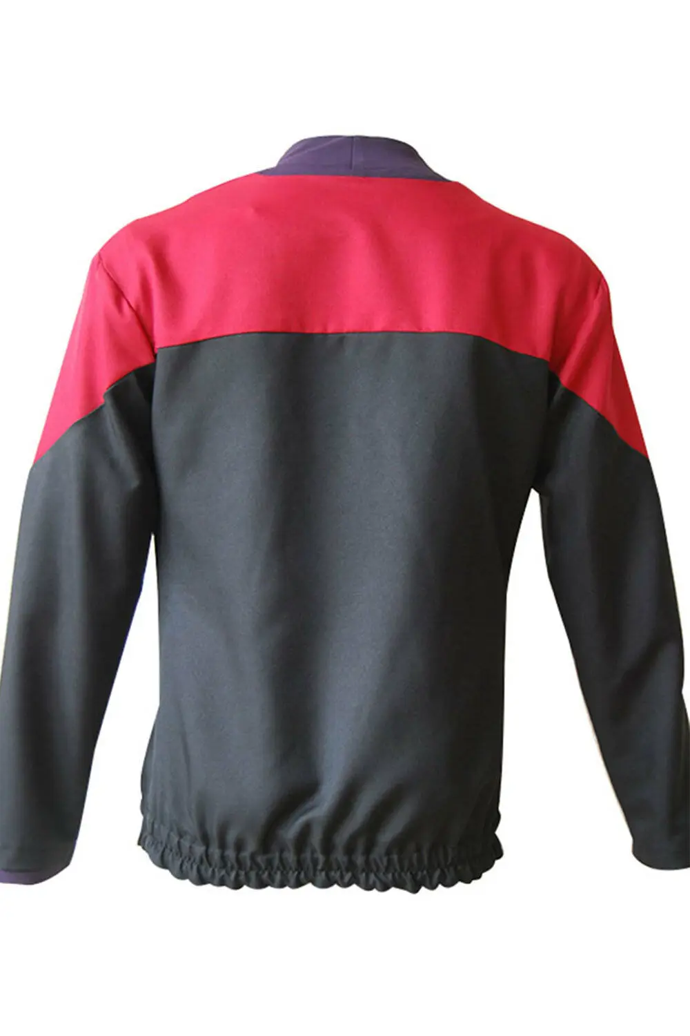 Звездный карнавальный костюм Trek Voyager, костюм капитана Красной формы, рубашка, куртка, костюм, нагрудный знак, костюм на Хэллоуин