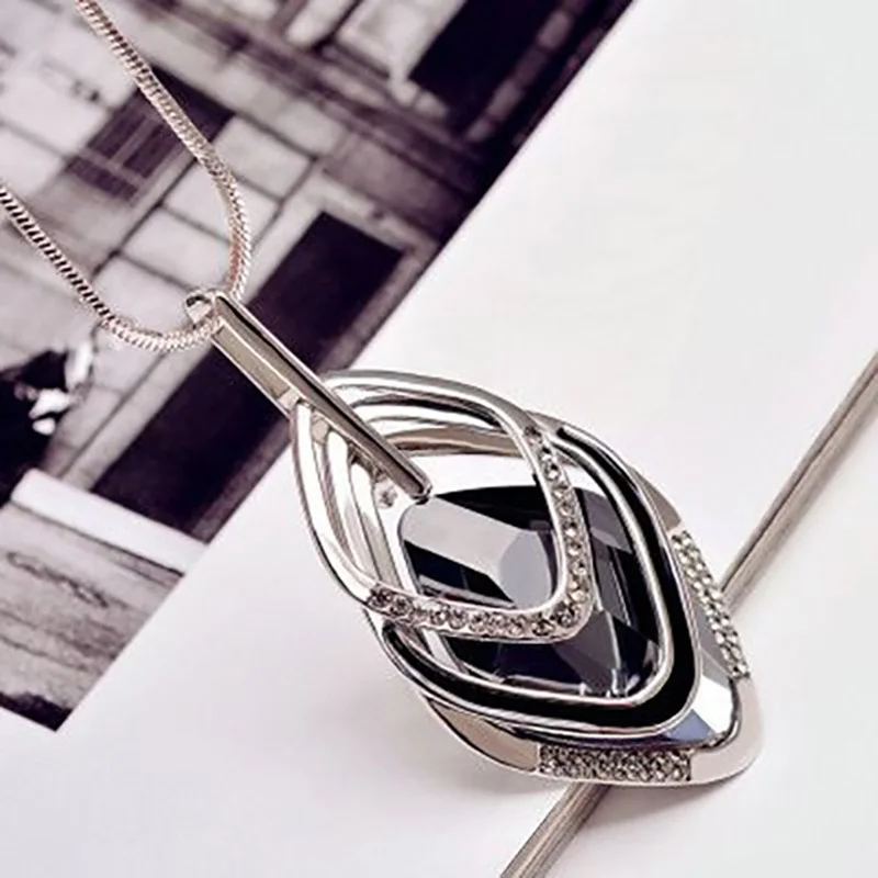Искусственное жемчужное длинное ожерелье кисточка свитер ожерелье женские ювелирные изделия цветок массивное ожерелье s& Кулоны Колье Bijoux Femme - Окраска металла: si3