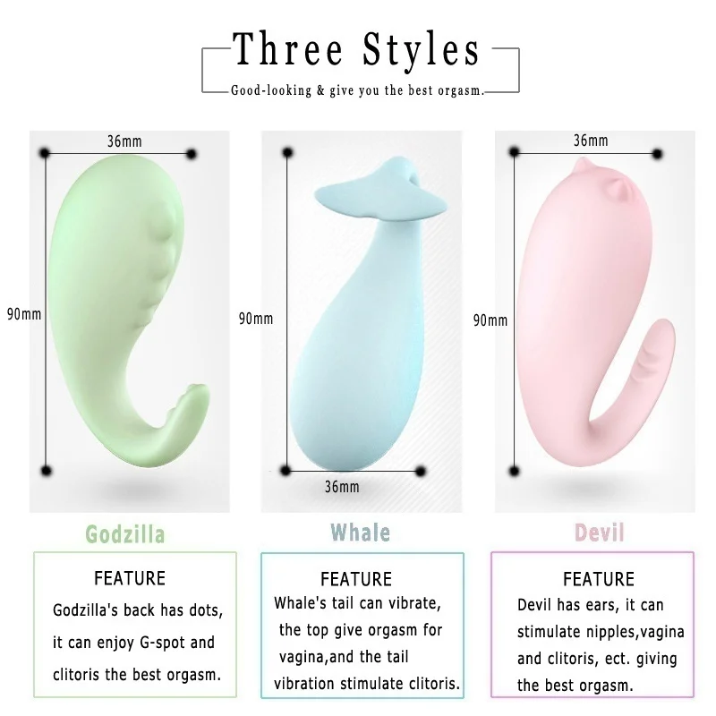 Silicone Monster Pub Vibrator APP Remote Control Bluetooth Wireless G-spot Massage Adult Game Sex Toys USB Charge  Adult Toy