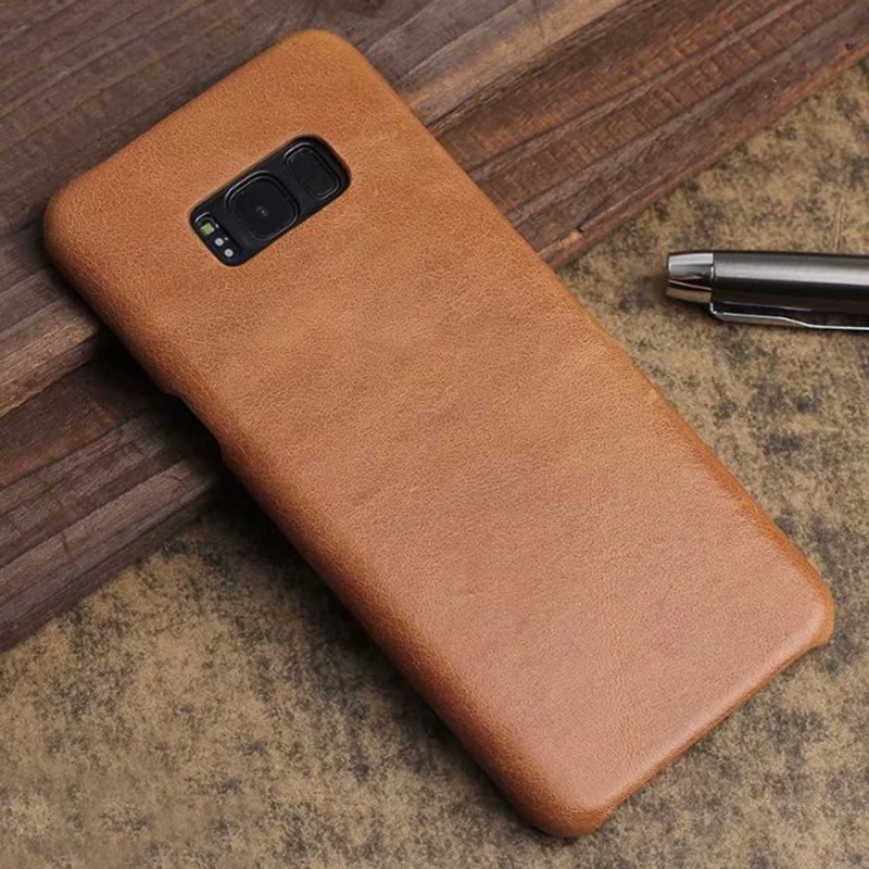 Wlzcyhbd чехлы из натуральной бычьей кожи в стиле ретро для Samsung Note 10 8 9 тонкий