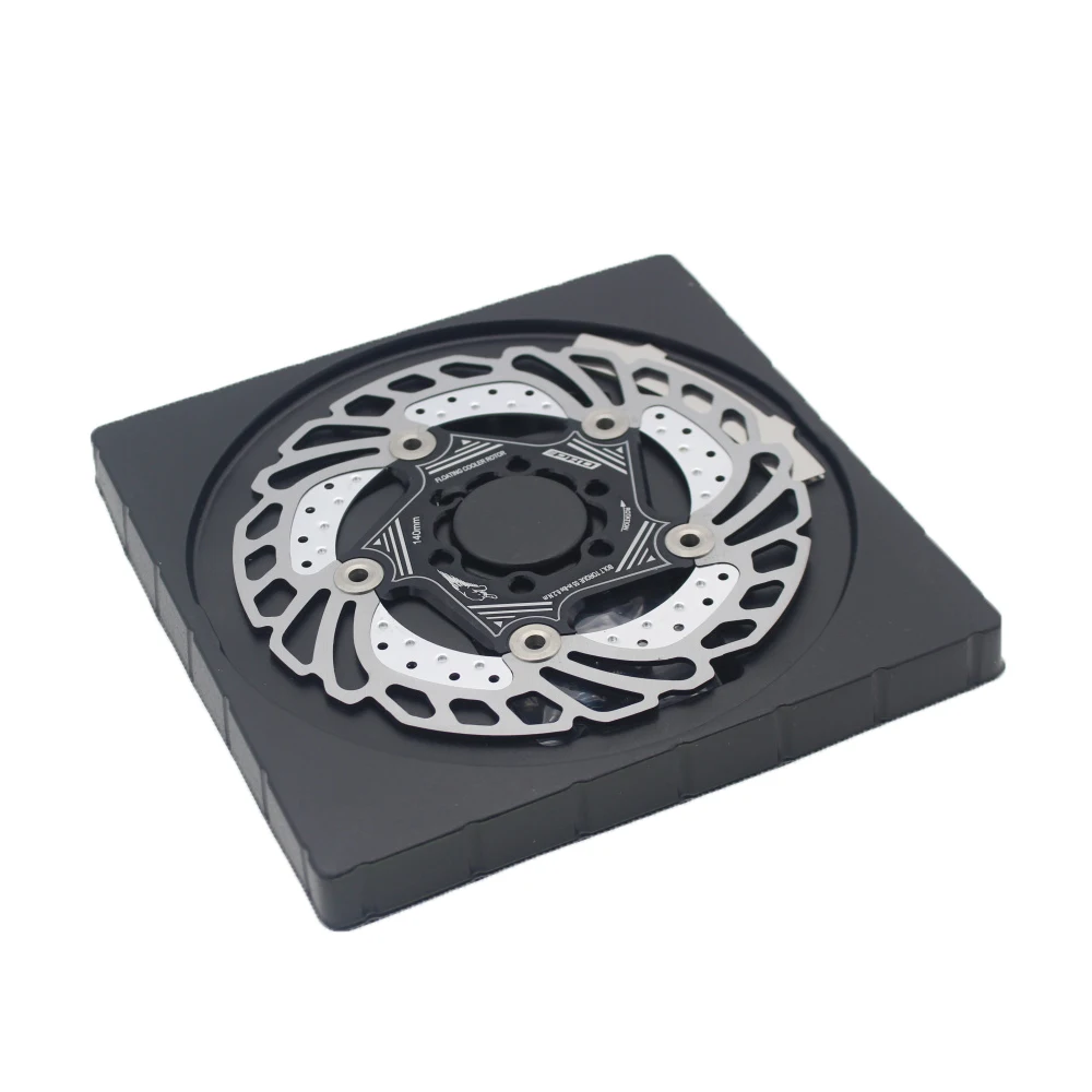 ice black 160MM MTB дисковый тормоз ротор горный велосипед диск 160 мм Диаметр велосипедный тормоз роторов поплавок плавающий дорожный велосипед 140 мм дисковые роторы - Цвет: ice black 160MM