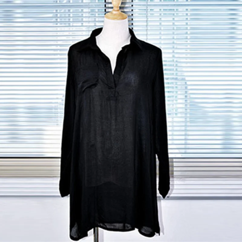 Summer Beachwear Tunic Cover Up New Rayon Women Beach Dress Coverups Robe de Plage Sexy Bikini Cover Up Saida de Praia