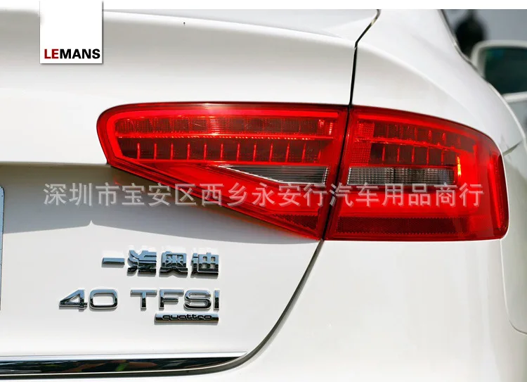 Подходит для Логотип автомобилей audi выбросов Стандартный 30 35, 40 45 50 55 TFSI автомобильный брелок с логотипом, черно-белого цвета с милым рисунком кота изменение товарный знак барабанные тормоза