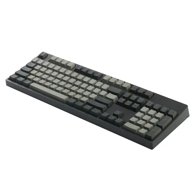 Черный серый смешанный Dolch толстый PBT RGB Shot с подсветкой 108 Keycap OEM профиль для Cherry MX переключатели клавиатуры Keycap