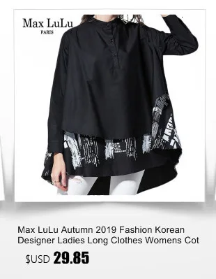 Max LuLu весенние корейские модные женские футболки с принтом в горошек, женские свободные футболки больших размеров в стиле панк, уличная одежда
