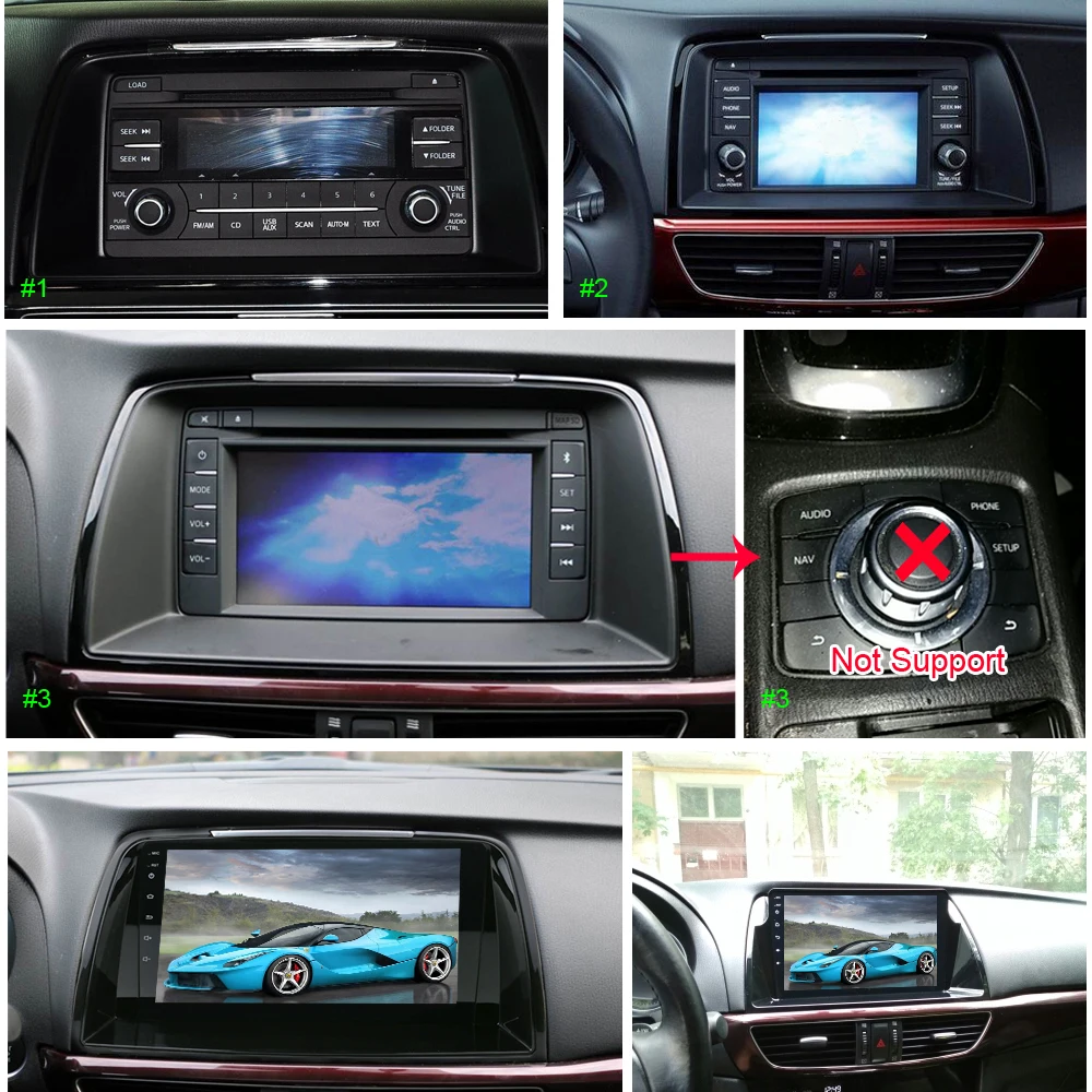 Sinosmart Support Bose Audio Factory Oem Camera/4g Lte Car Navigation Player For Mazda 6 Gj Atenza 2012-2016 8 Core Cpu, Dsp - Car Multimedia Player - AliExpress