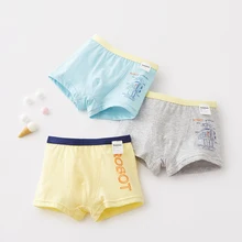 Balabala/детское нижнее белье; брюки для мальчиков; хлопковые шорты с четырьмя углами для мальчиков; большие детские штаны