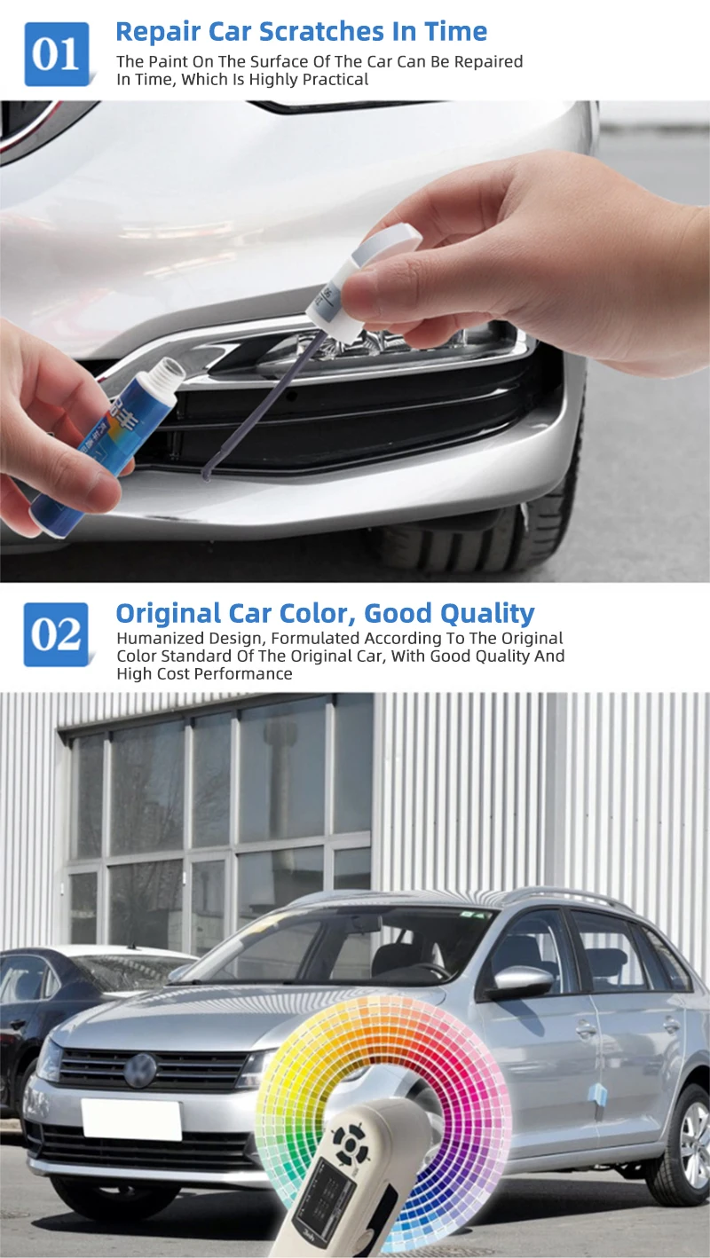 Bolígrafo de pintura para reparación de rayaduras de coche, rotuladores táctiles automáticos para eliminar arañazos de coche, cuidado de pintura, mantenimiento de coche
