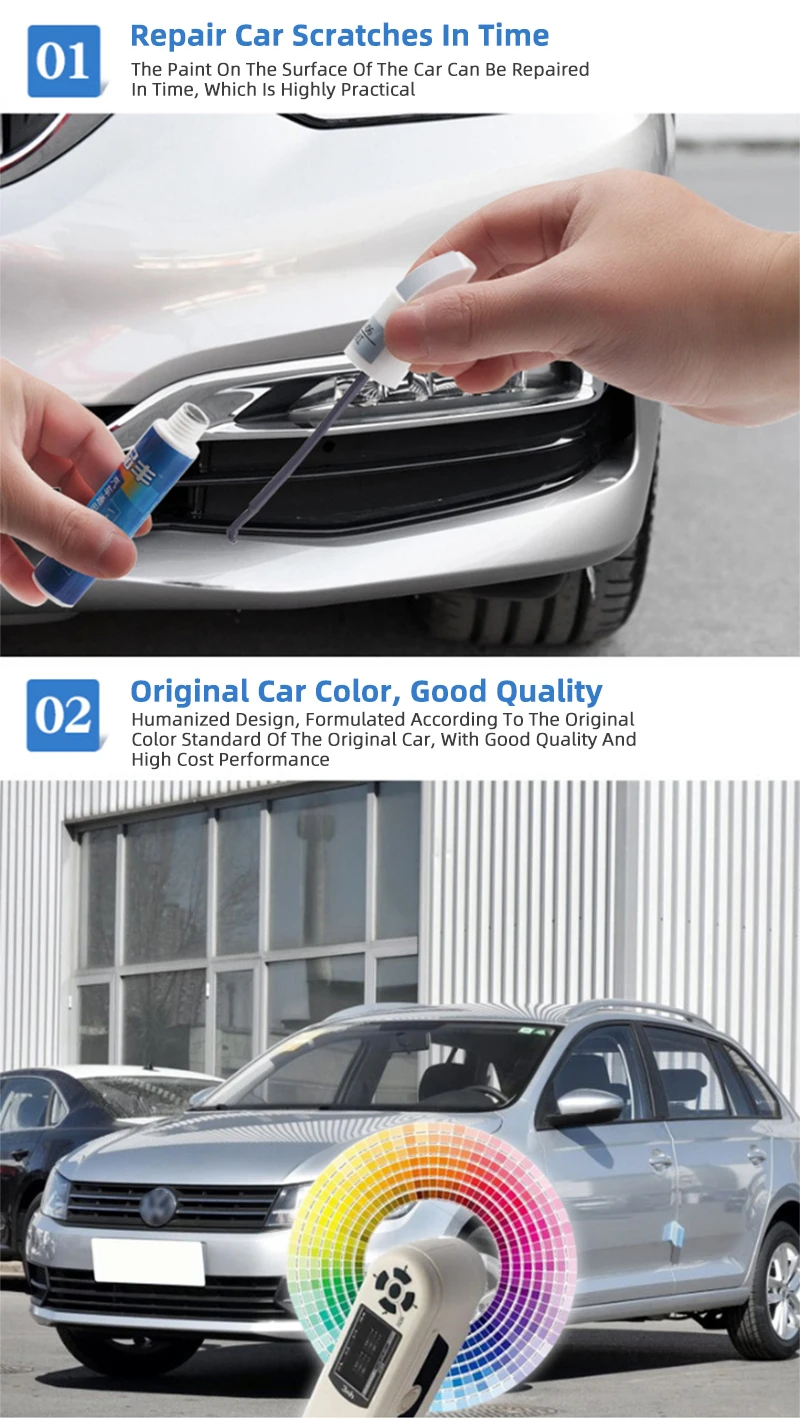 Car Scratch Repair Paint Pen Auto Touch Up Pens For Car Scratches Clear Remover Paint Care  Mending Painting Pen Car Maintenance nu finish car polish