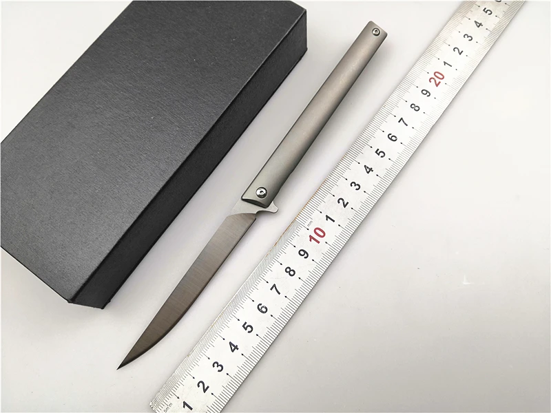 

Pocket EDC Knife KESIWO KH07 Ball Bearing Flipper Folding Knife M390 Blade Camping Outdoor Hunting Hiking Knife