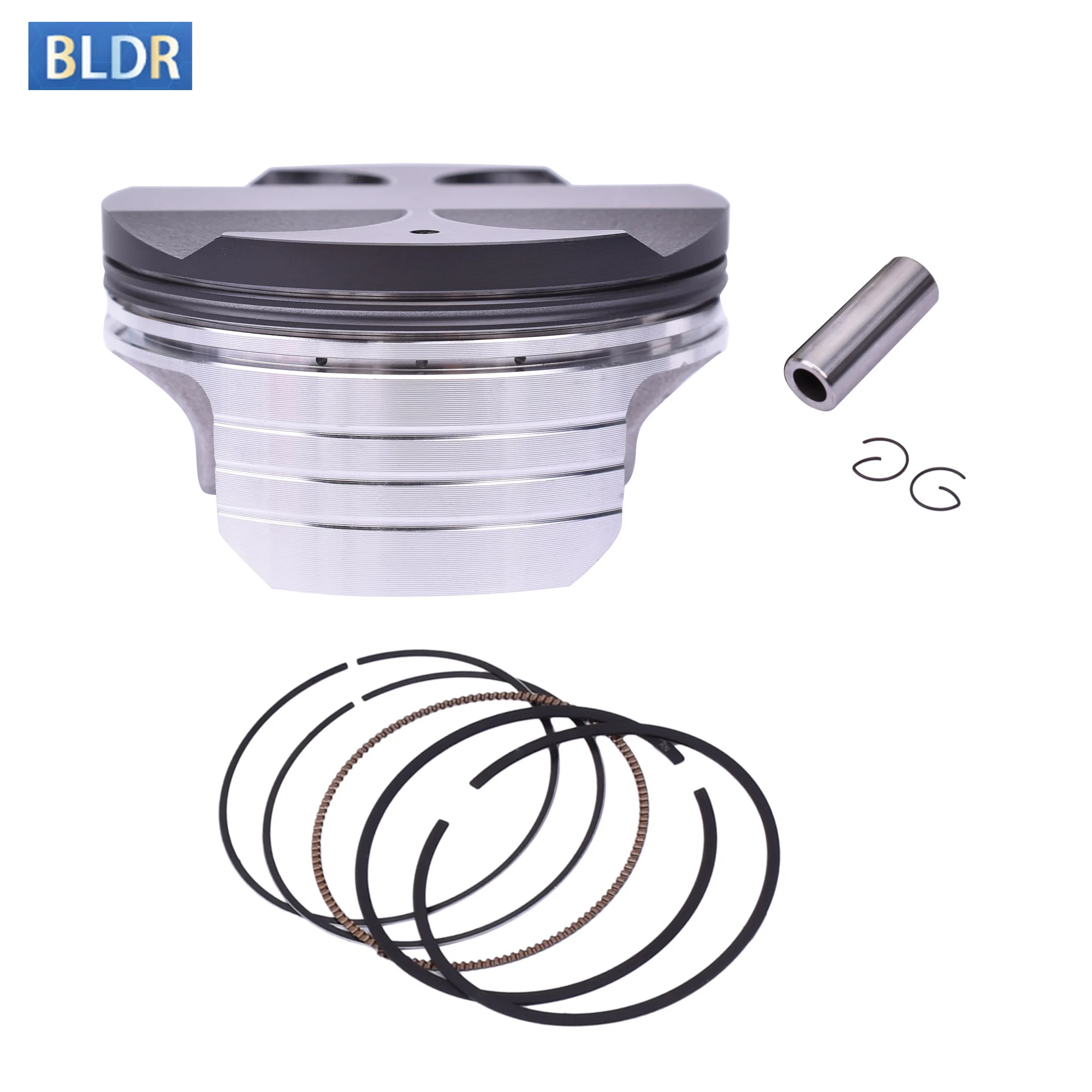 

Bore 75.75mm Pin 17mm +75 +0.75 Oversize 0.75 Motorcycle Engine Piston Rings Kit for Honda NV9 CBR1000 04-07 CBR954 CBR 954 1000