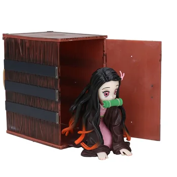 

Anime Demon Slayer Kimetsu no Yaiba Action Figure UP Art Kamado Nezuko In Box PVC Action Figure Doll Toys