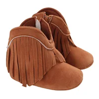 Toddler Footwear Boots Newborns Prewalkers For Unisex Baby Boys Girls Winter Keep Warm Moccasins Tassel Footwear Shoes Sneakers 3