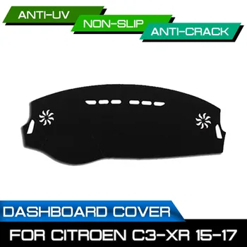 

For Citroen C3-XR 2015 2016 2017 Car Dashboard Mat Anti-dirty Non-slip Dash Cover Mat UV Protection Shade