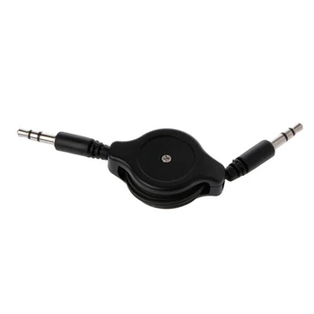 

3.5mm Male To Male Auto Car Flexible Aux Auxiliary Stereo Audio Extension Cable