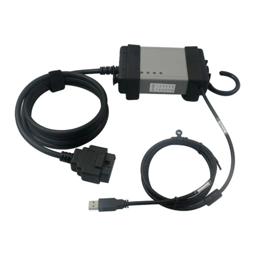 2014D OBD2 OBDII автомобильный двигатель автомобильный диагностический сканер неисправностей инструмент полный чип зеленая доска для Volvo серии Vida Dice