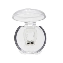 Мягкий силиконовый магнитный для носа, против храпа дыхание храп фиксаторы уход за кожей лица маска Antisnoring устройство для сна апноэ с чехол сна лоток помощь