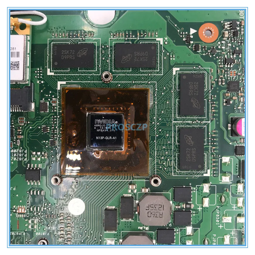 Для K56CM REV.2.0 материнская плата для ноутбука с SR0N8 I5-3317U cpu работает хорошо