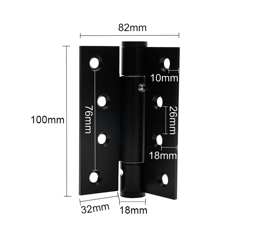 Automatic Multifunction Hinges Door Closer Stainless Steel Door Holder Butt Hinge Square Corners Lid-stay for Room Office Window