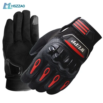 

1 Pair Spring and Autumn Motorcycle Gloves Full Finger Non-slip Touch Screen Waterproof Knight SUV Car Racing Racing Gloves
