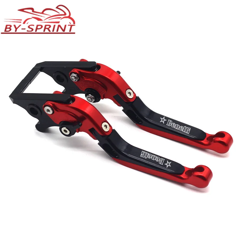 Мотоцикл для BENELLI TNT 125 135 TNT125 TNT135 складной выдвижной Регулируемый ЧПУ сцепления тормозные рычаги - Цвет: B-red