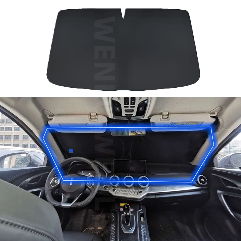 For BYD Atto 3 Yuan Plus 2022 2023 Magnetic Car Sunshade Front Windshield Frame Curtain Rear Side Window Sun Shades Act 3
