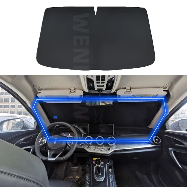 Für nissan nv200 van 2015-2018 magnetisches Auto Sonnenschutz schild vorne  Windschutz scheibe Vorhang Fenster UV-Schutz Sonnenschutz Visier Jalousien  - AliExpress