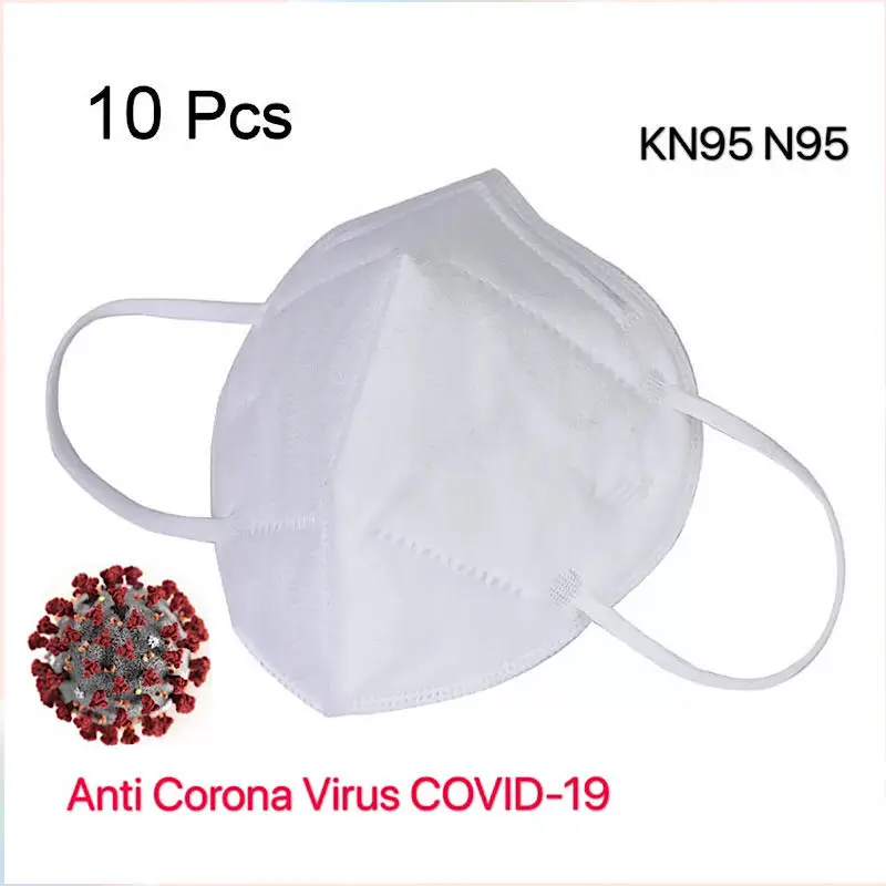 

10ps high quality KN95 N95 prevent Anti Corona Virus COVID-19 dust formaldehyde bad smell Bacteria proof face mouth mask healthy