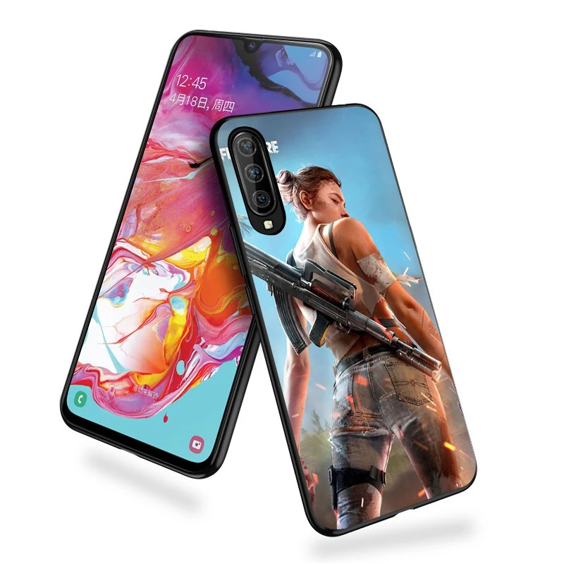 EWAU огонь силиконовый чехол для телефона для samsung A3 A5 A6 плюс A7 A8 A9 A10s 20С 30С 40С с 50s 60 70 J6
