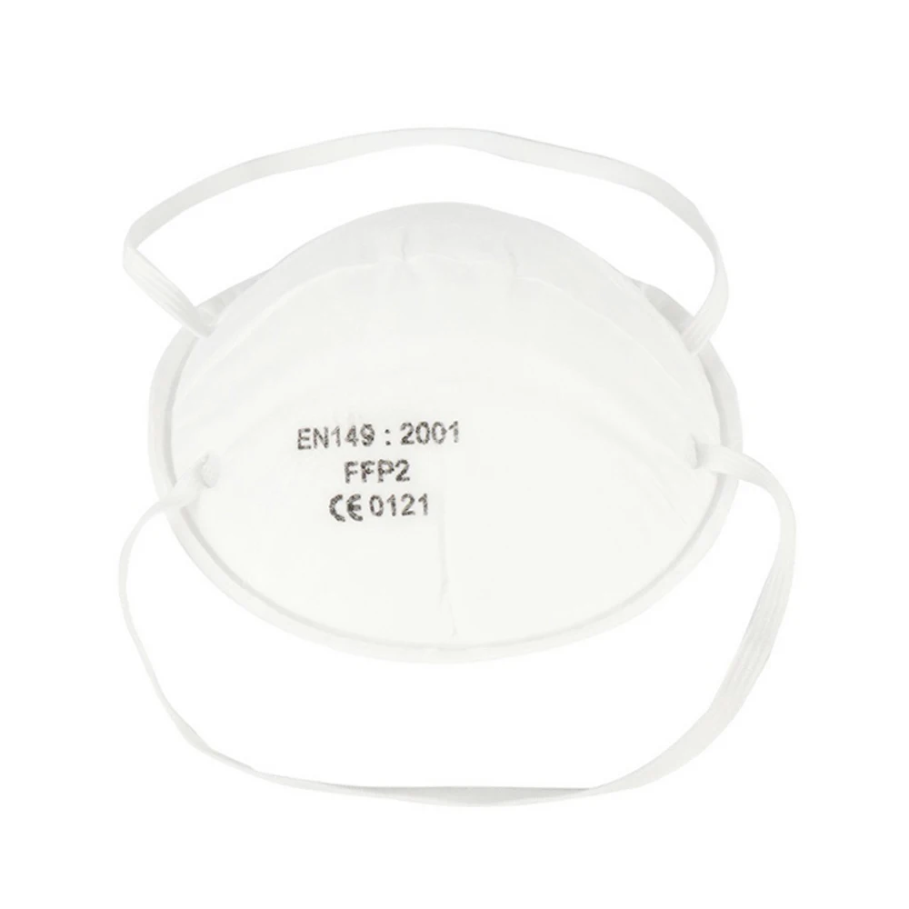 

20pcs Cup FFP2 Mask Face Mask Type 3-lay Masks Dustproof Respirator Multifunctional Non-woven Mask Anti Dust Breathing Safety