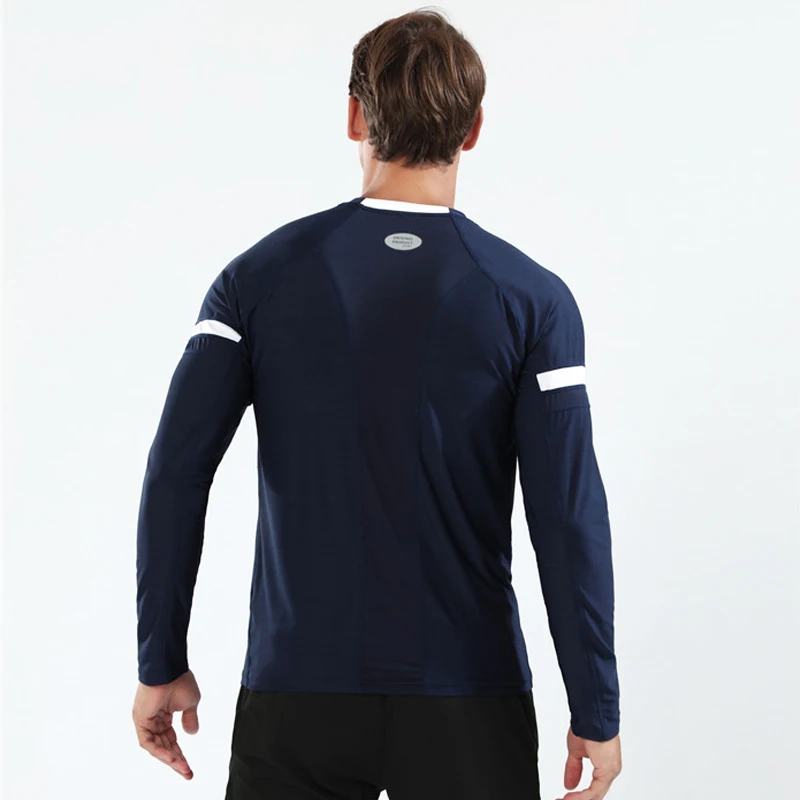 Psvteide Rashguard Мужская футболка для бега s Crossfit Футболка компрессионная рубашка для спортзала Мужская рубашка с длинными рукавами Рашгард тренажерный зал топы новинка