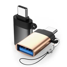 Adaptateur USB C Type C vers USB 3.0 adaptateur type-c câble OTG pour Macbook pro Air Samsung S10 S9 S8 Huawei P30 USBC câble OTG