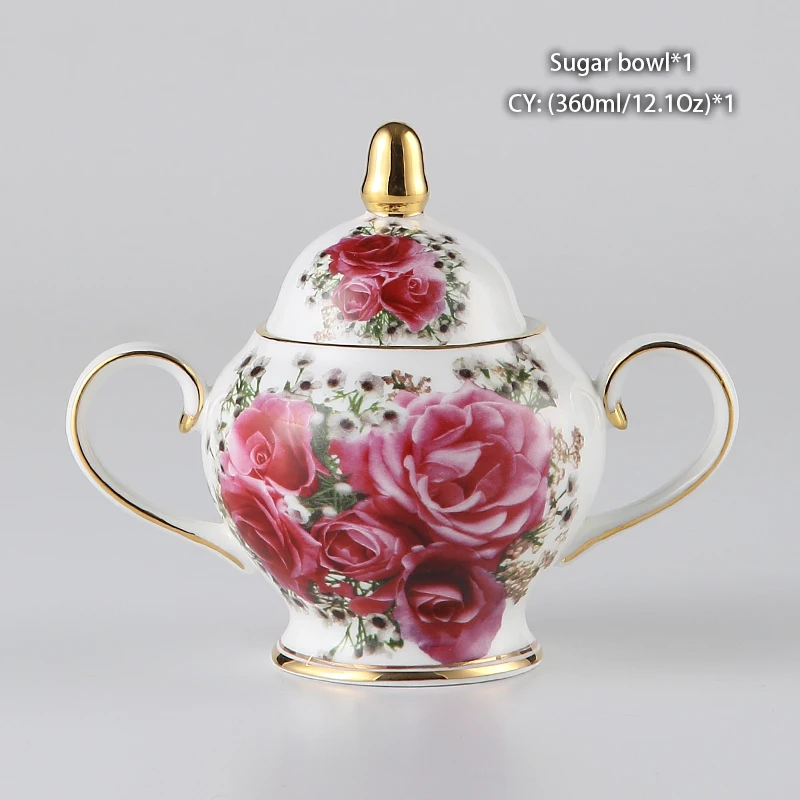 طقم قهوة بورسلين, طقم قهوة بورسلين أوروبي بشكل عظم...