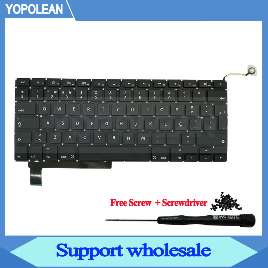НОВЫЙ Португалия португальская клавиатура для MacBook Pro моноблок 15 &quotA1286 2009 2010 2011 2012