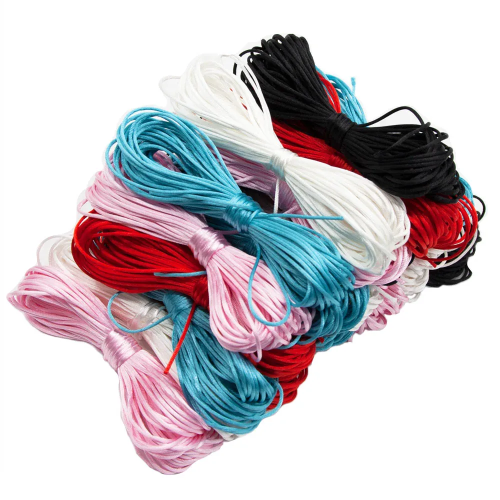 Colorful Nylon Cord 1.5mm 10m/lot Baby Teething Toy Accessories