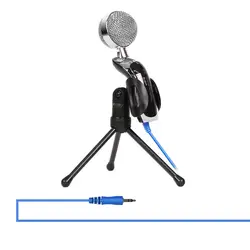 EDAL USB микрофон Plug & Play домашняя студия USB конденсаторный микрофон для Skype записи для YouTube голосовой поиск пара