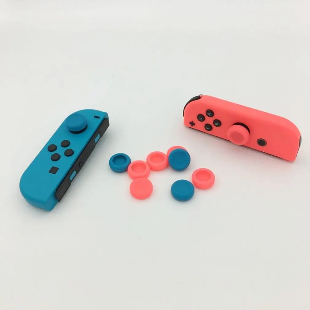 Силиконовый джойстик для пальца Joy Con, чехол для ручки, аналоговые колпачки, для переключателя kingd Ns Joy-con, контроллер
