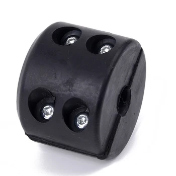 

Attachment Winch Hook Rubber Cable plug Set Parts ATV UTV Black ATV-SCHS