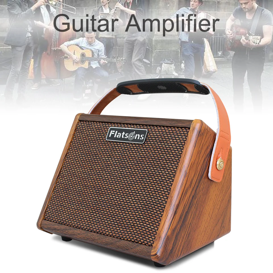 acoustic guitar to bluetooth speaker
