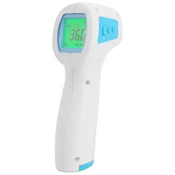 

Digital Ear Forehead Thermometer LCD Infrared Baby Thermometer Non-contact Body Temperature Gauge Tri-Color Backlight