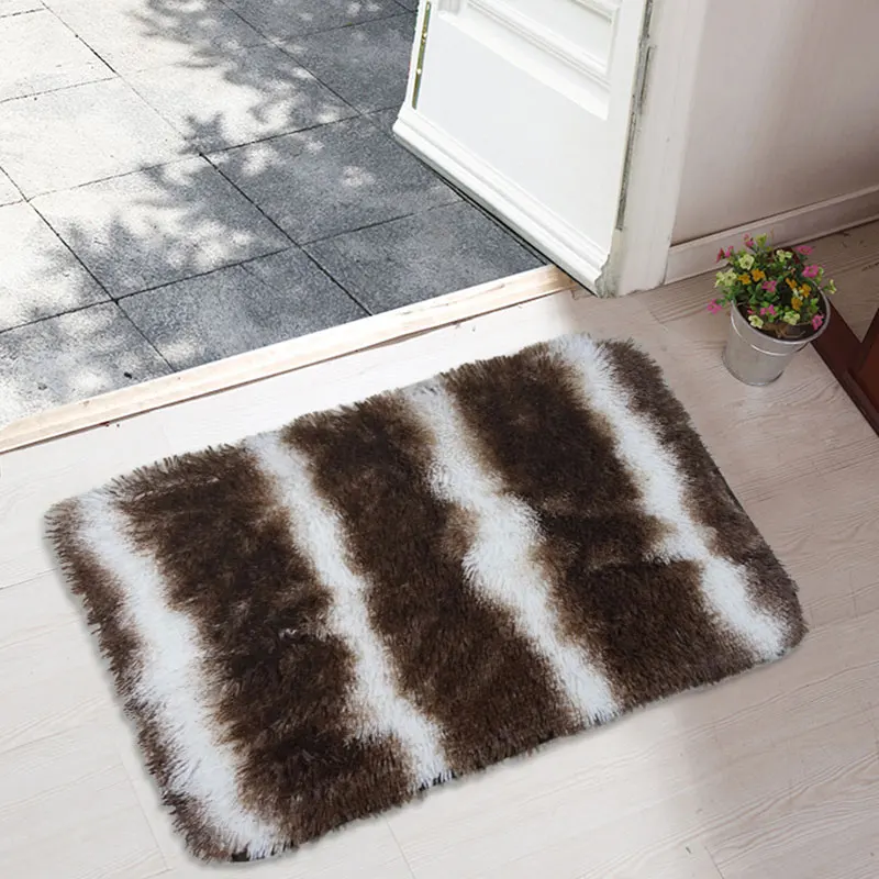 Длинные волосы нескользящий, для ванной коврик для ванной комнаты Carpe Tapis Salle de Bain коврик для ванной удобный коврик для ванной комнаты коврики для ванной комнаты