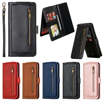 

Zipper Wallet Purse Case For Huawei Mate 30 P30 P20 Mate 20 Pro Flip Leather Phone Cases For Huawei P20 Lite Honor 8A 10 20 Lite