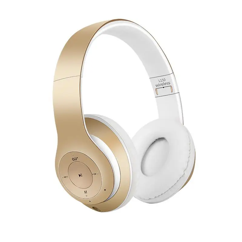 

HobbyLane Portable Wireless L150 Headphones Bluetooth Stereo Foldable Headset Audio Mp3 Adjustable Earphones with Mic d25