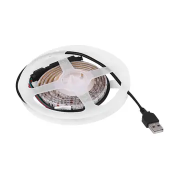 

3.0M 5V RGB USB LED Strip With Remote Control For TV Background Colorful