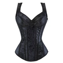 

Corset Mujer Corgested Bustier Top with Cups Sexy Lingerie with Straps Body Shapewear Women Basque Costume Women's Underwear