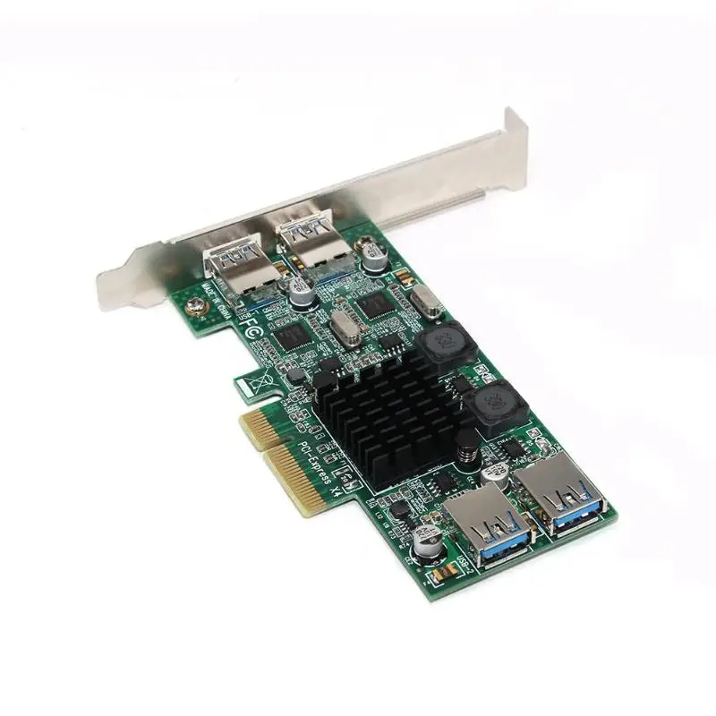 U3201 PCI-E к USB3.0 адаптер расширения карты NEC720201 чип для ПК рабочего стола